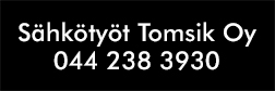 Sähkötyöt Tomsik Oy logo